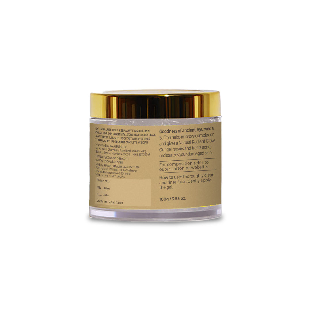 Saffron Gel