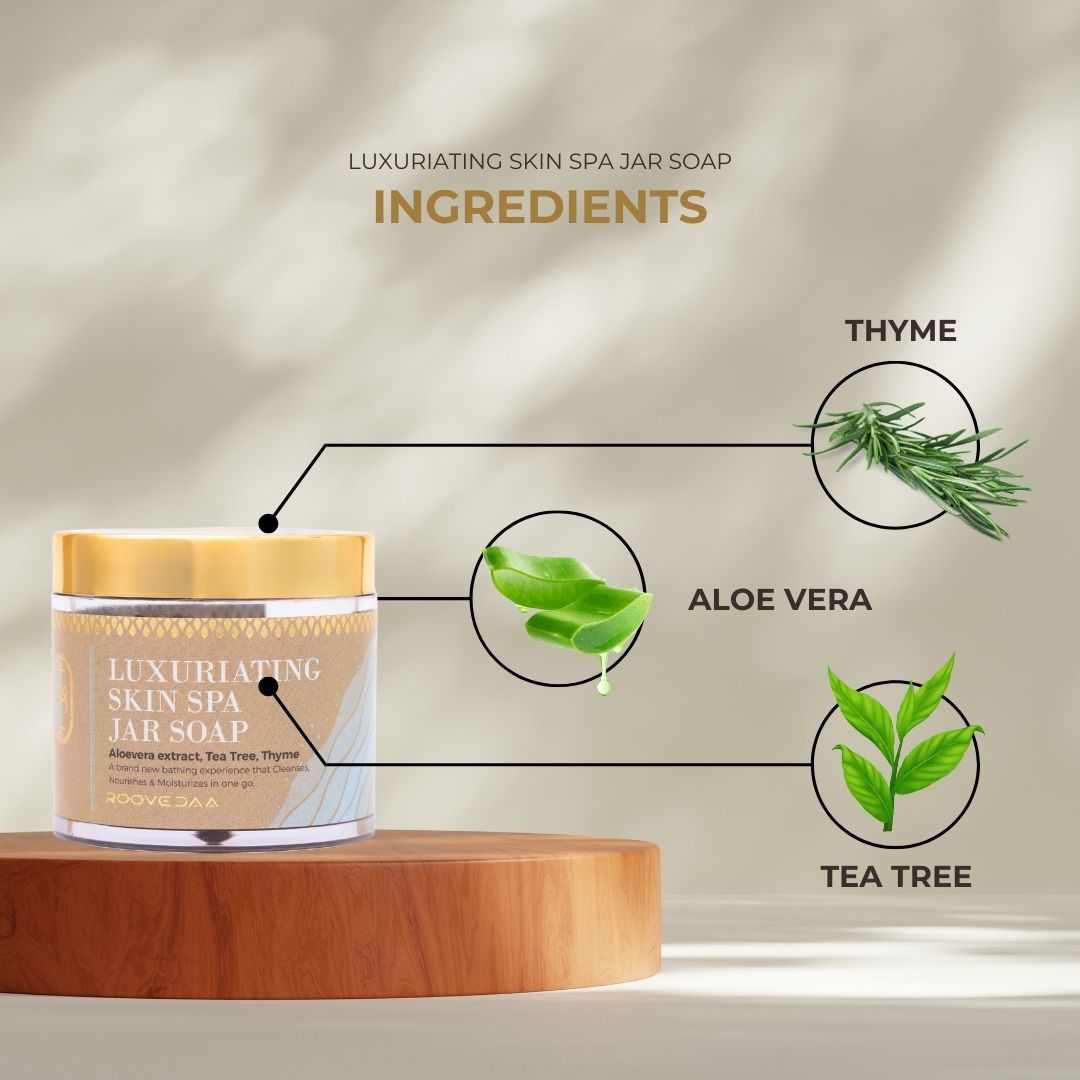Luxuriating Skin Spa Jar Soap