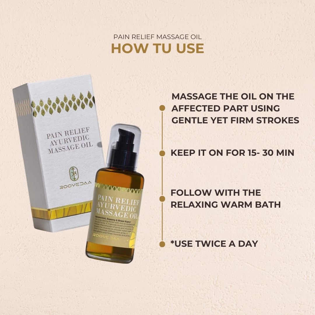 Pain Relief Massage Oil