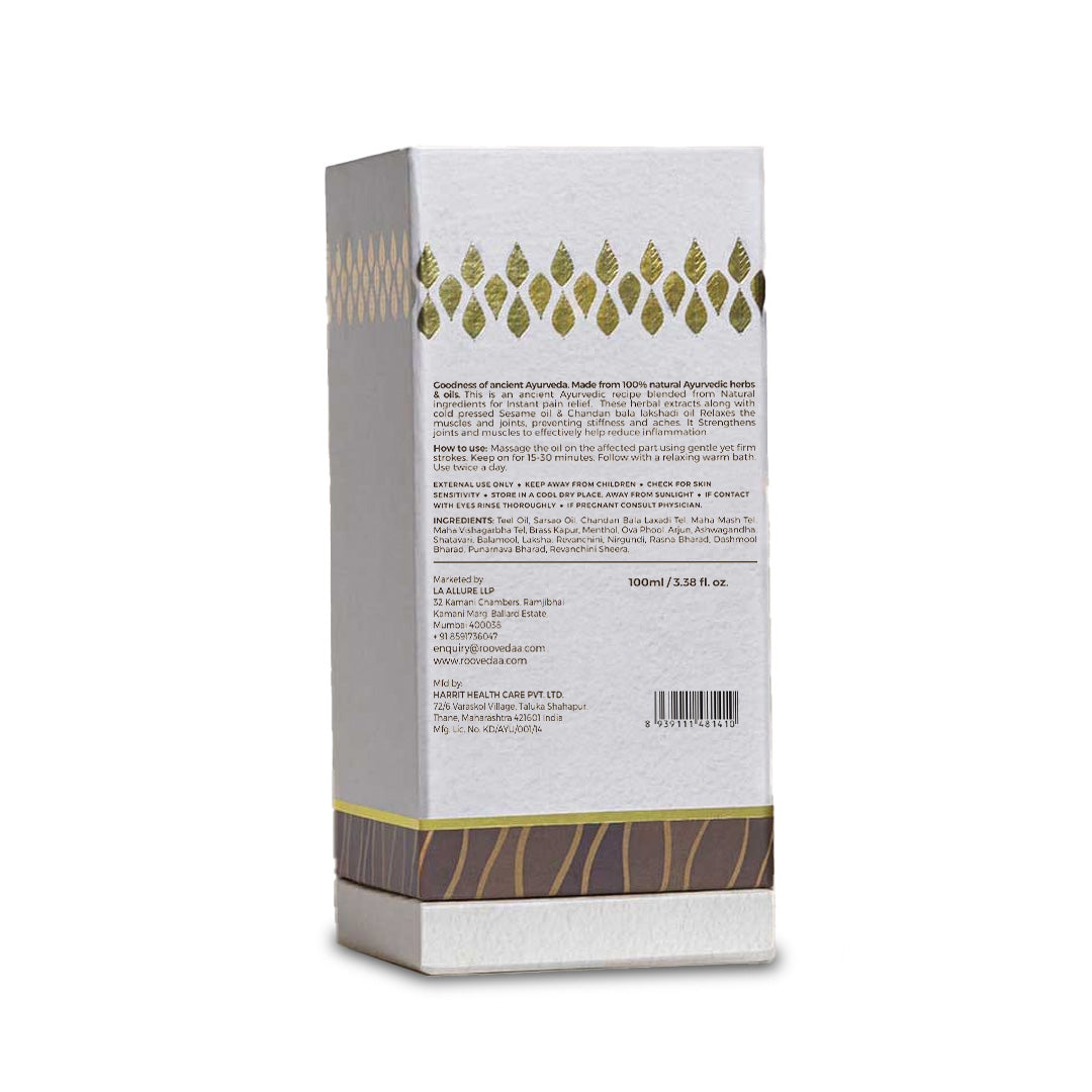 Pain Relief Massage Oil