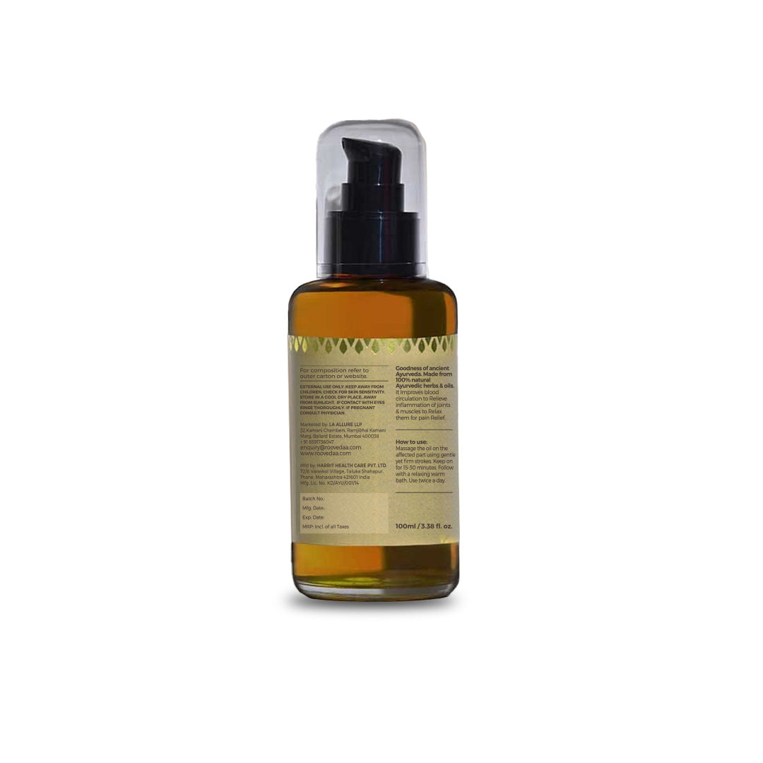 Pain Relief Massage Oil